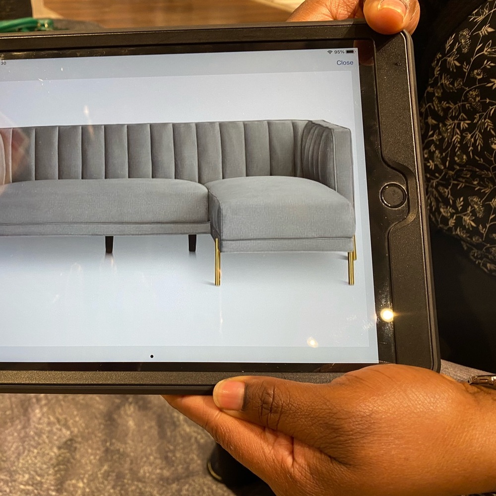 Grey Bella sofa city furniture (key west area only).